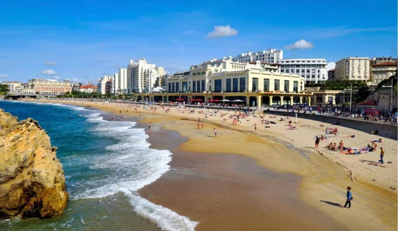 Biarritz Centre Pres Avenue De Verdun 10 Mn A Pied De La Grande Plage 4 Personnes Exterior foto